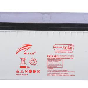 Original! 200ah 12v Ritar DC12-200 Chloride Exide Solar Battery