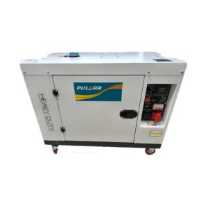 12kva Pulsar Diesel Silent Generator With Ats  With A New Technology,Works Both 3phase And Single With Just A Click Of A Button