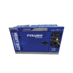 16.5Kva 1Ph Pyramid Silent Diesel Generator with ATS – Blue Air-Cooled Heavy Duty Single Phase – Germany Technology