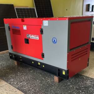 22Kva Perkins Silent Diesel Generators 3 Phase Water Cooled