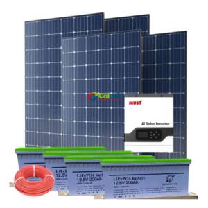 5Kw 5000watts 5kva Drompower Lithium Solar Kit