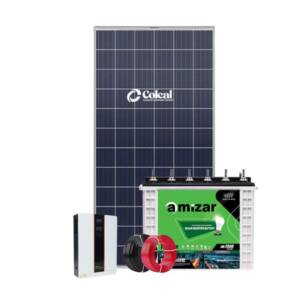 1kw 1000watts 1kva One Hybrid inverter-Amizar Tubular Solar System Kit