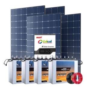 5kw 5000watts 5kvaAmaron Tall Tabular Solar Kit