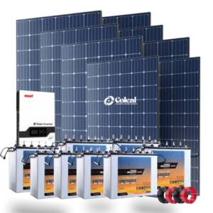 10kv 10000watts 10kva Must-Amaron Tubular Solar System Kit