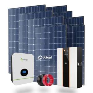 10kw 10000watts 10kva Growatt-Felicity Lithium Solar System Kit