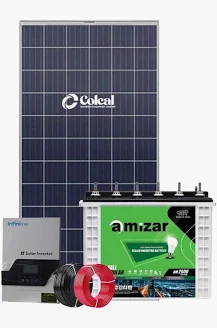 1.2Kw Solar Kit- 1000w 12v - Infinisolar Amizar Tubular