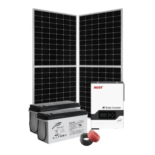 1.5Kw Solar Kit - 1500w 12v - Ritar Must