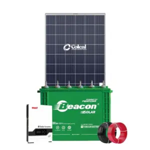 1Kw 1000watts 1Kva Must-Beacon Tubular Solar System Kit