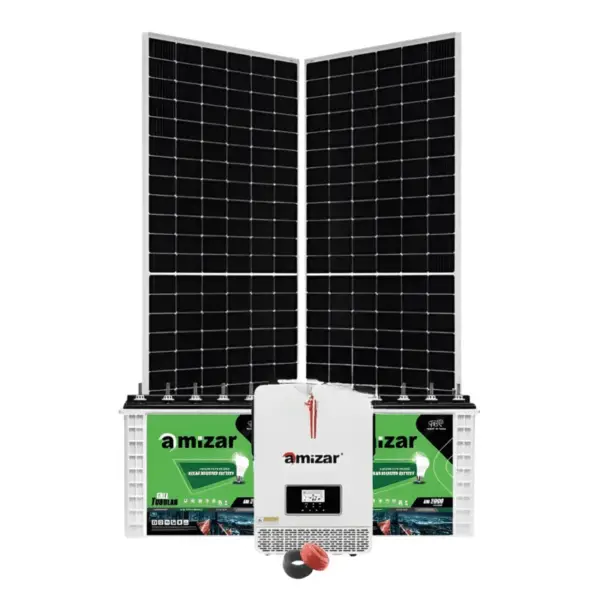 3.2Kw Amizar Solar Kit - Tubular Battery Hybrid Inverter