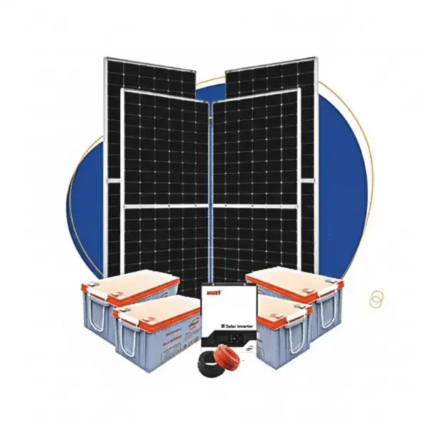 3.2Kw Solar Kit - 3200w 24v - Felicity Gel Batteries Must Inverter