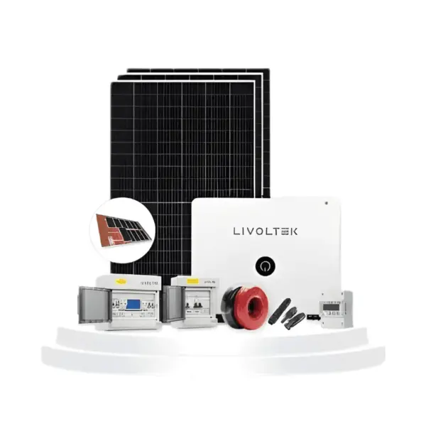 30Kw Livoltek Solar Kit - C&I On-Grid Three Phase Grid-tied Inverter with TW Solar Panel High Capacity