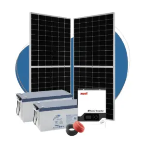 3Kw Lithium Solar Kit - Jinko Panels Lithium Battery Must Inverter 3000w 24v Kit