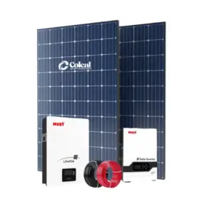 3Kva 3000Watts 3Kva Must Lithium solar Kit-5kw Must Lithium Battery