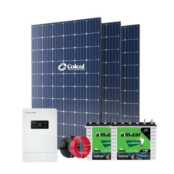 3kw 3000watts 3kva livoltek- Amizar Tubular Solar System Kit