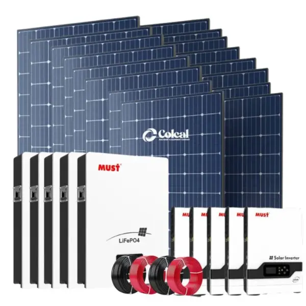 50Kw 50000Watts 50Kva Must-Must Lithium Solar System Kit