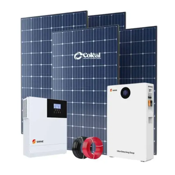 5Kw 5000watts 5Kva Srne Lithium Solar kit-5Kwh Srne Hybrid Inverter