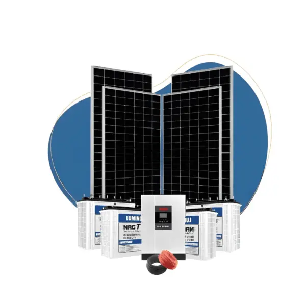 5kw Jinko Must Hybrid Inverter Luminous Tubular Battery Super Solar Kit