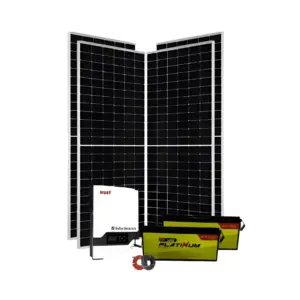 5Kw Lithium Solar Kit - Jinko Panels Lithium Battery Must Inverter 5000w 48v Kit