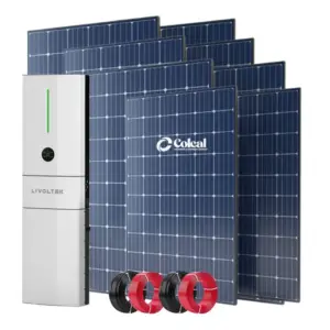 5kw 5000watts 5Kva All in one Livoltek Lithium Solar System Kit