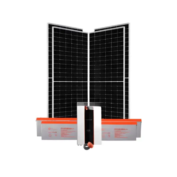 6Kw Felicity Solar Kit - Hybrid Inverter Gel Batteries - 6000w 48v