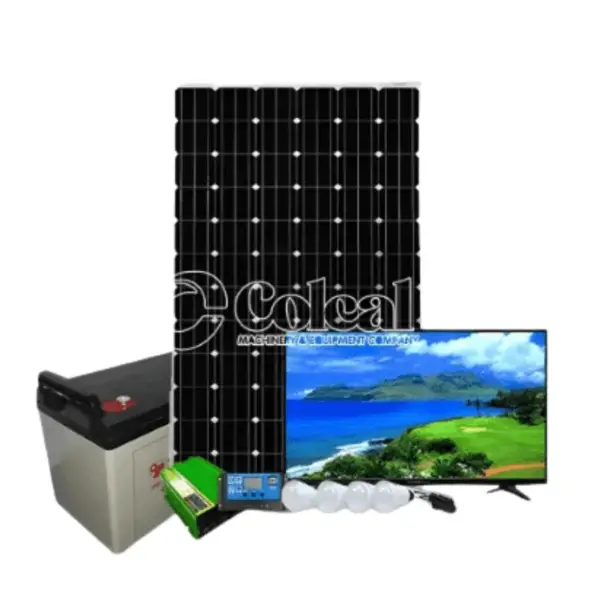 100 WATTS SOLAR FULL KIT + 32″ LED DIGITAL TV