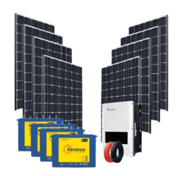 12kw-12kva 12,000watt Growatt With Jinko Panels Eastman Solar Power System Kit