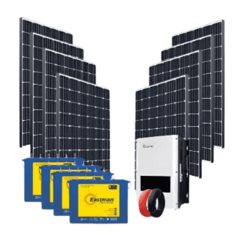 12kw-12kva 12,000watt Growatt With Jinko Panels Eastman Solar Power System Kit