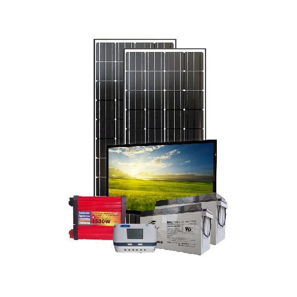 1.5kw-1.5kva 1500watts Solar System Kit + 32inches Color TV with Phoenix Germany Charge Controller