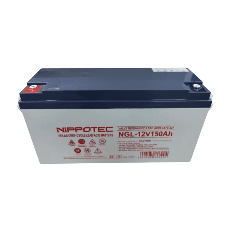 150ah 12v nippotec solar battery