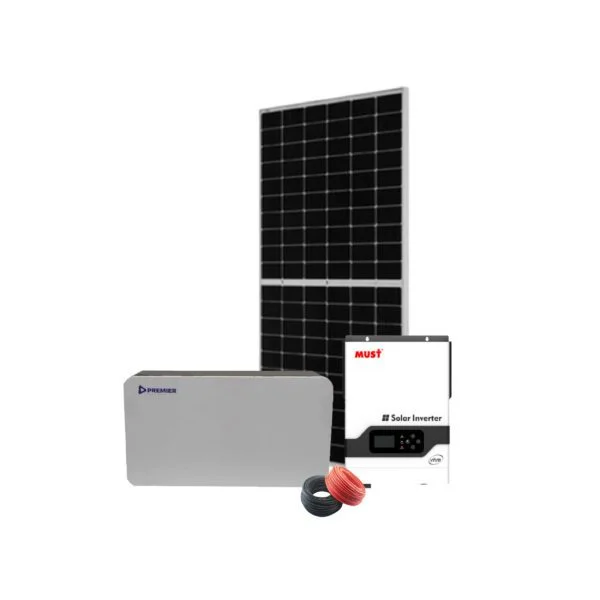 1kw-1kva 1000watt Must Premier Lithium Solar Kit