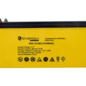 200ah 12v Battery Renergy Deep Cycle Maintenance Free