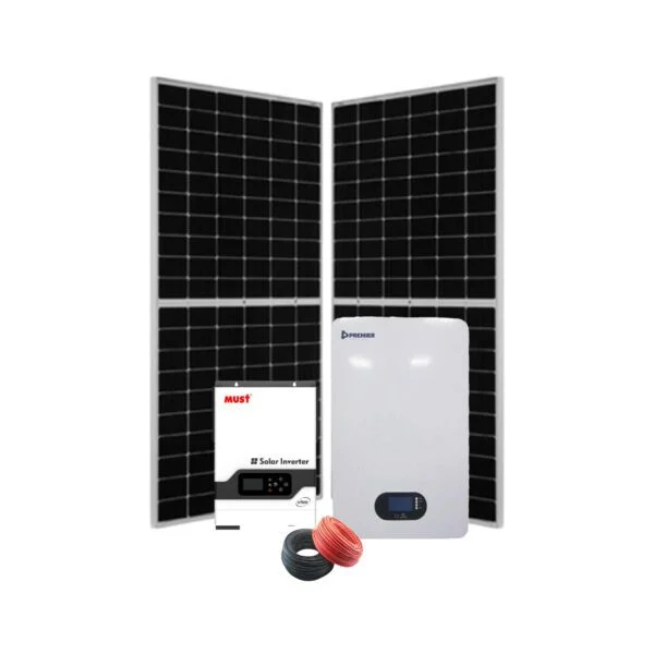 3kw-3kva 3000watt Must Premier Lithium Solar Kit