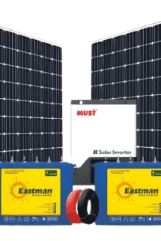 3kw-3kva 3000watt Must Eastman Solar Power System Kit