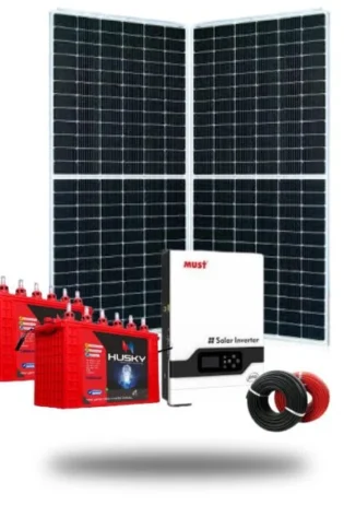 3kw-3kva 3000watts Must Husky Tubular Solar Kit