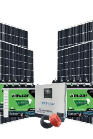 5kw-5Kva 5000watt Tubular Solar Power System Kit