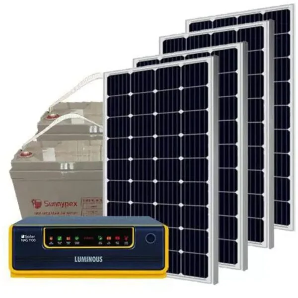 Luminous Smart Full Kit System Luminous 850w Hybrid Inverter