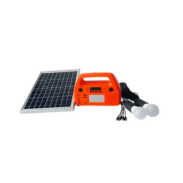 New Design Portable High Quality Solar Power System Home With Radio And Fan For No-Electricity Areas