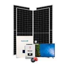 6.2KW Camire UK Amizar Lithium Solar Kit – Complete High-Performance Solar System with 4 Panels + Free 19” TV
